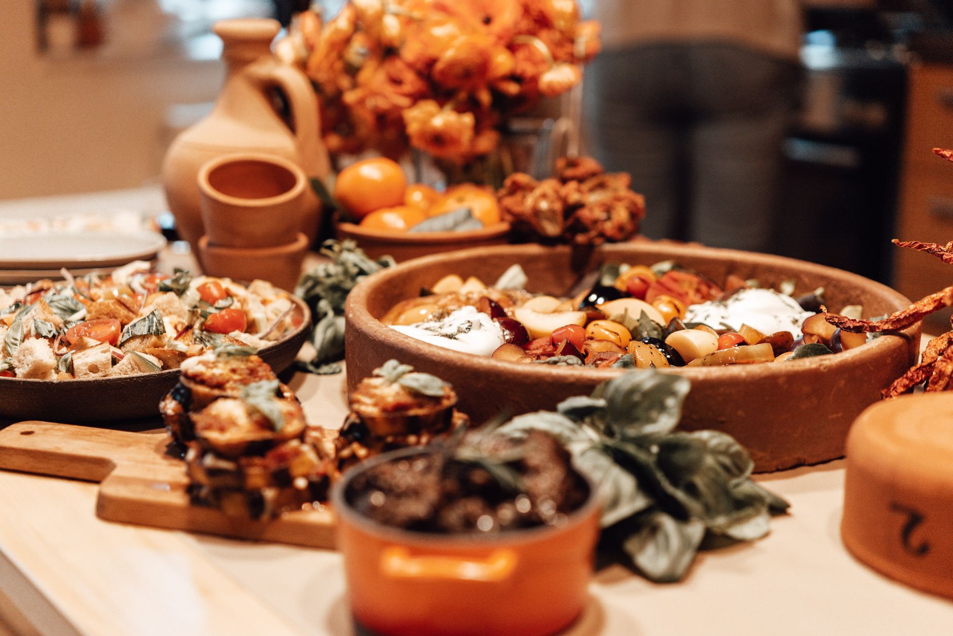 Greek roasted vegetable medley