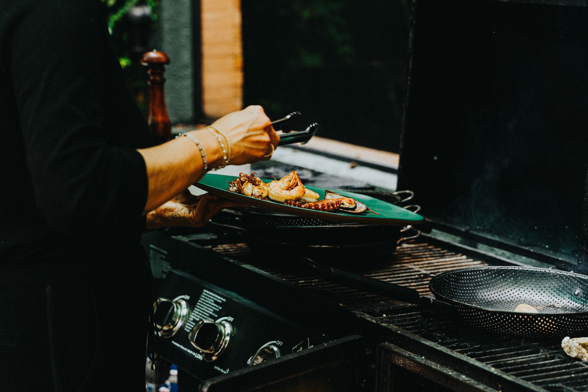 Grilled Chicken and Sausages