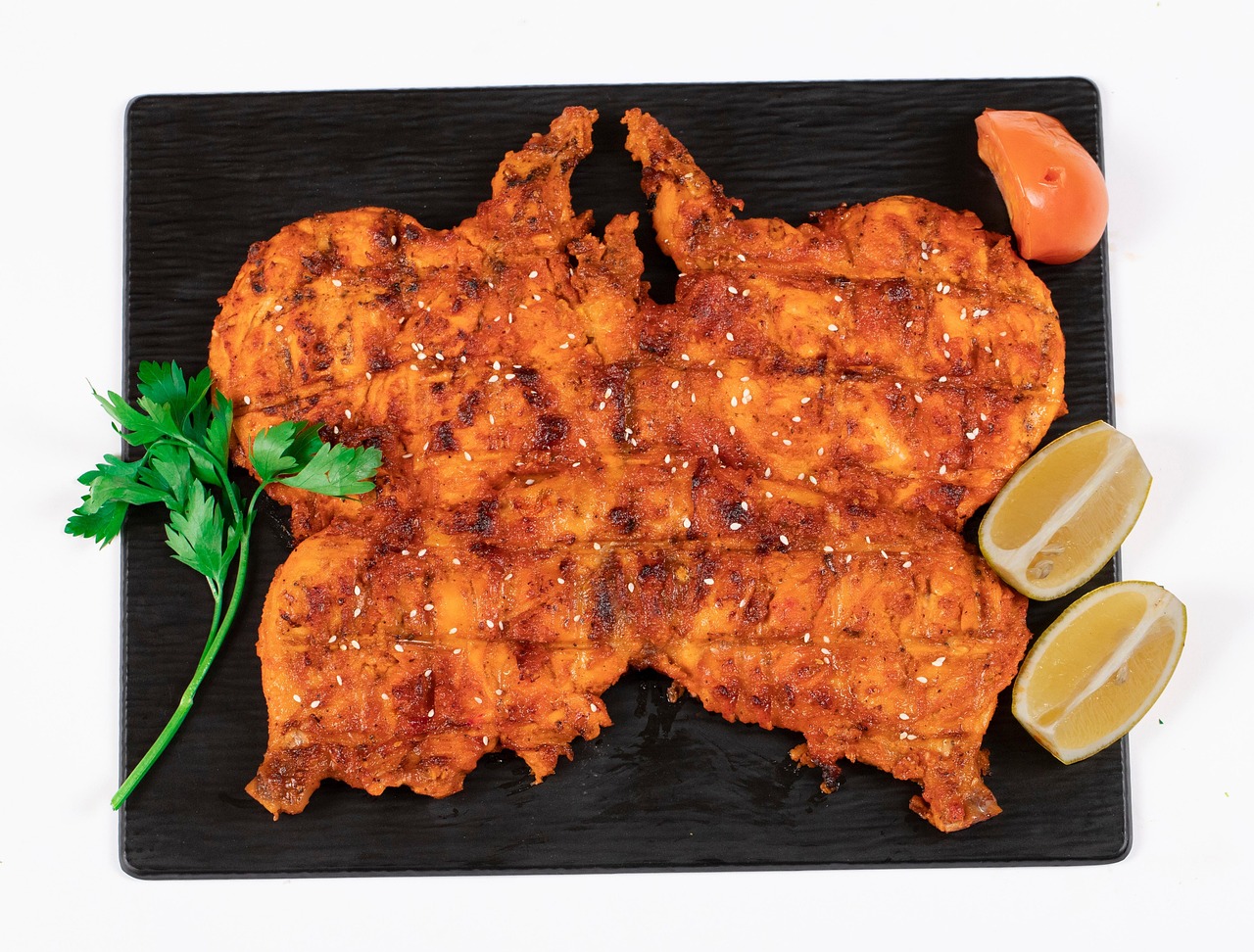 Grilled Chicken with Spices