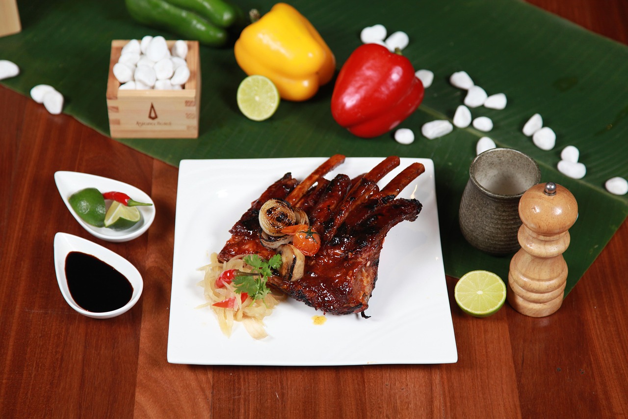 Grilled Lamb Ribs