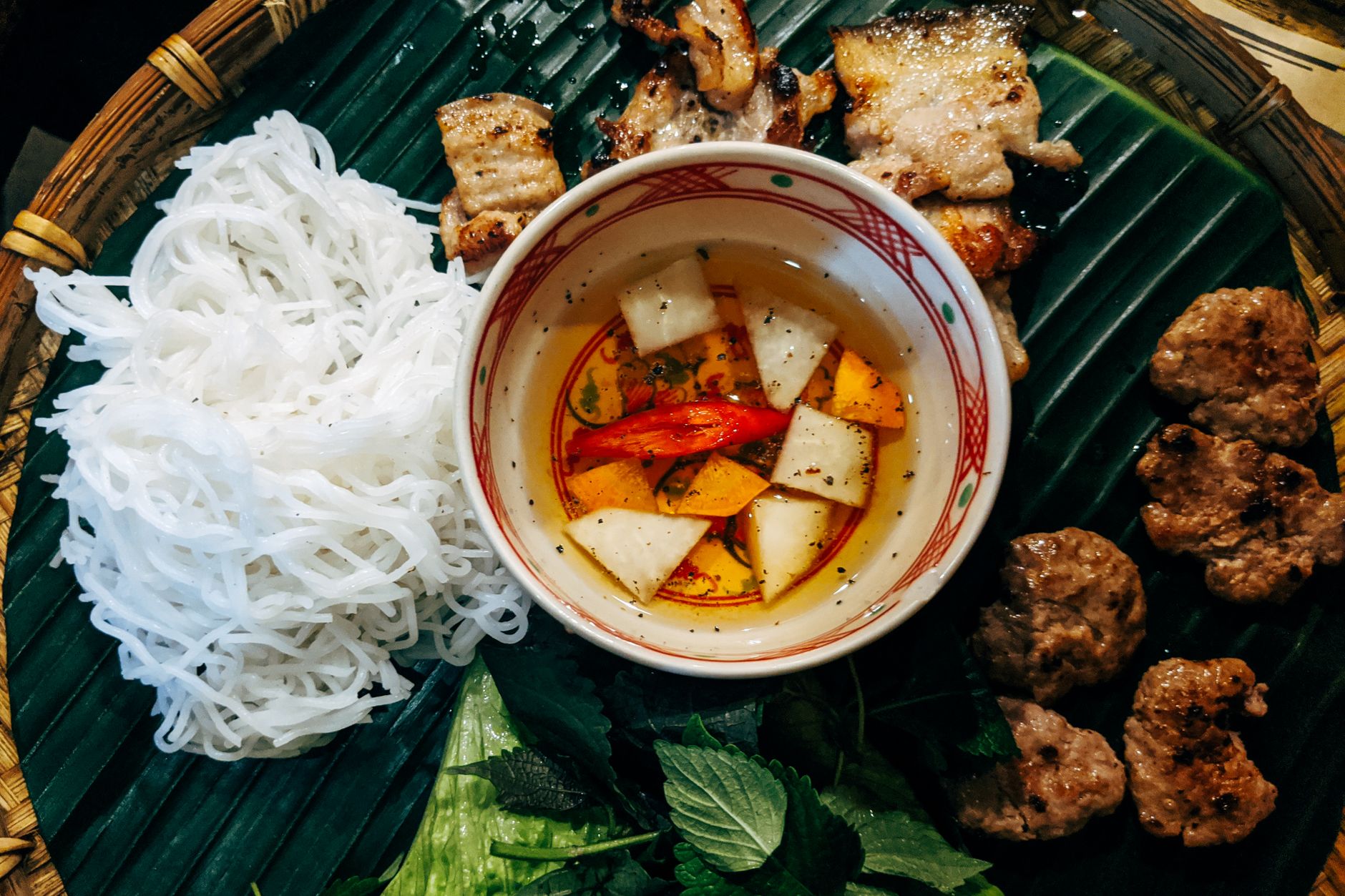Grilled Pork Vermicelli Bowl