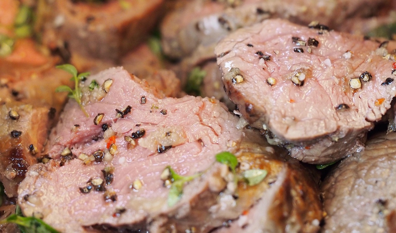 Grilled Steak with Herb Crust