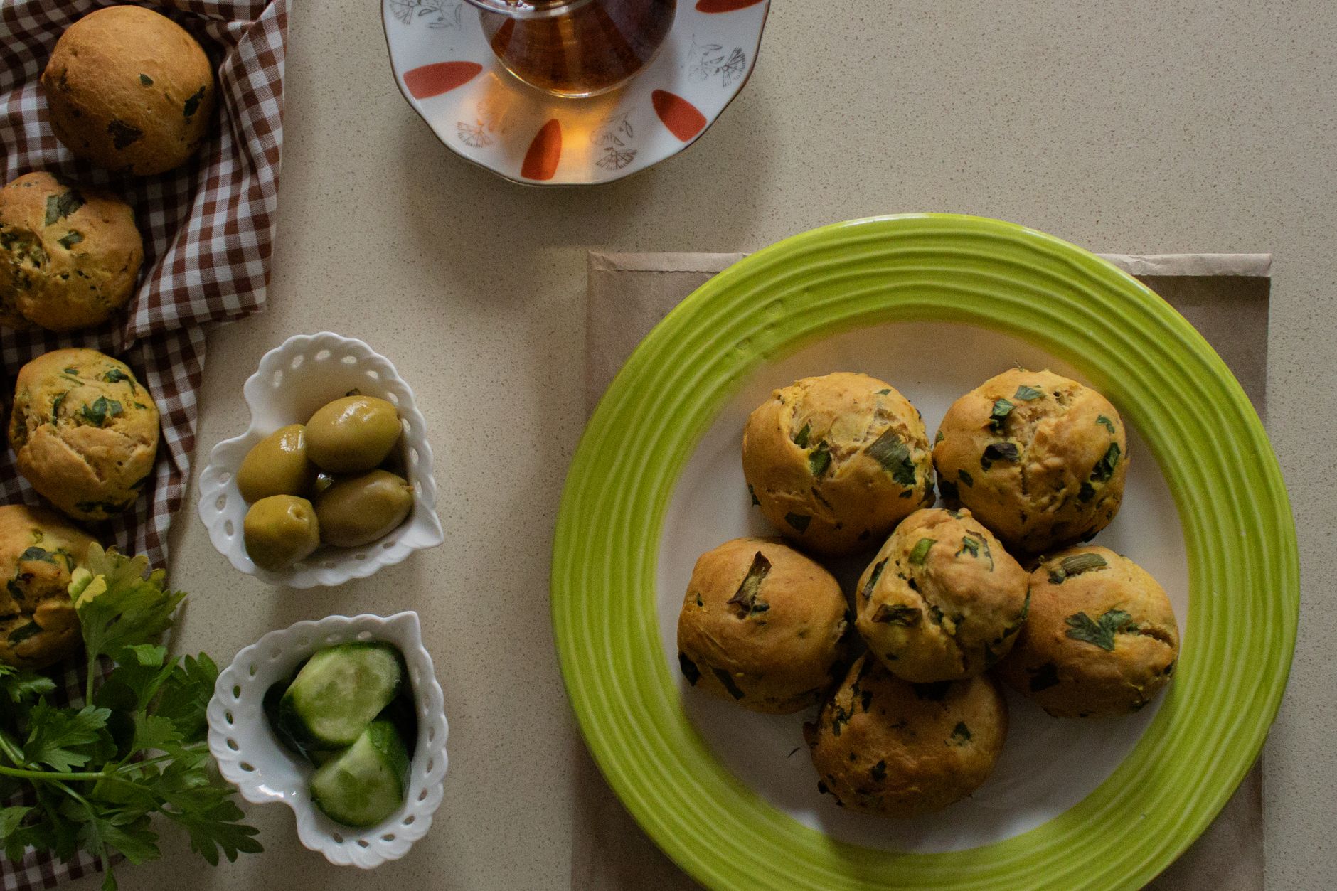 Herb Bread Balls