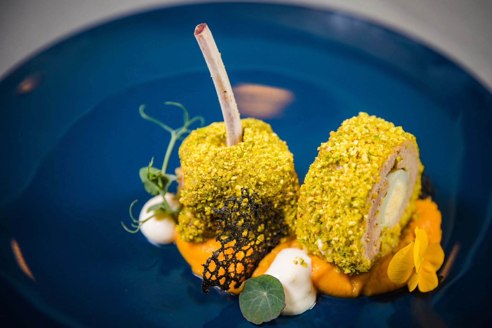 Herb-crusted Chicken Croquettes