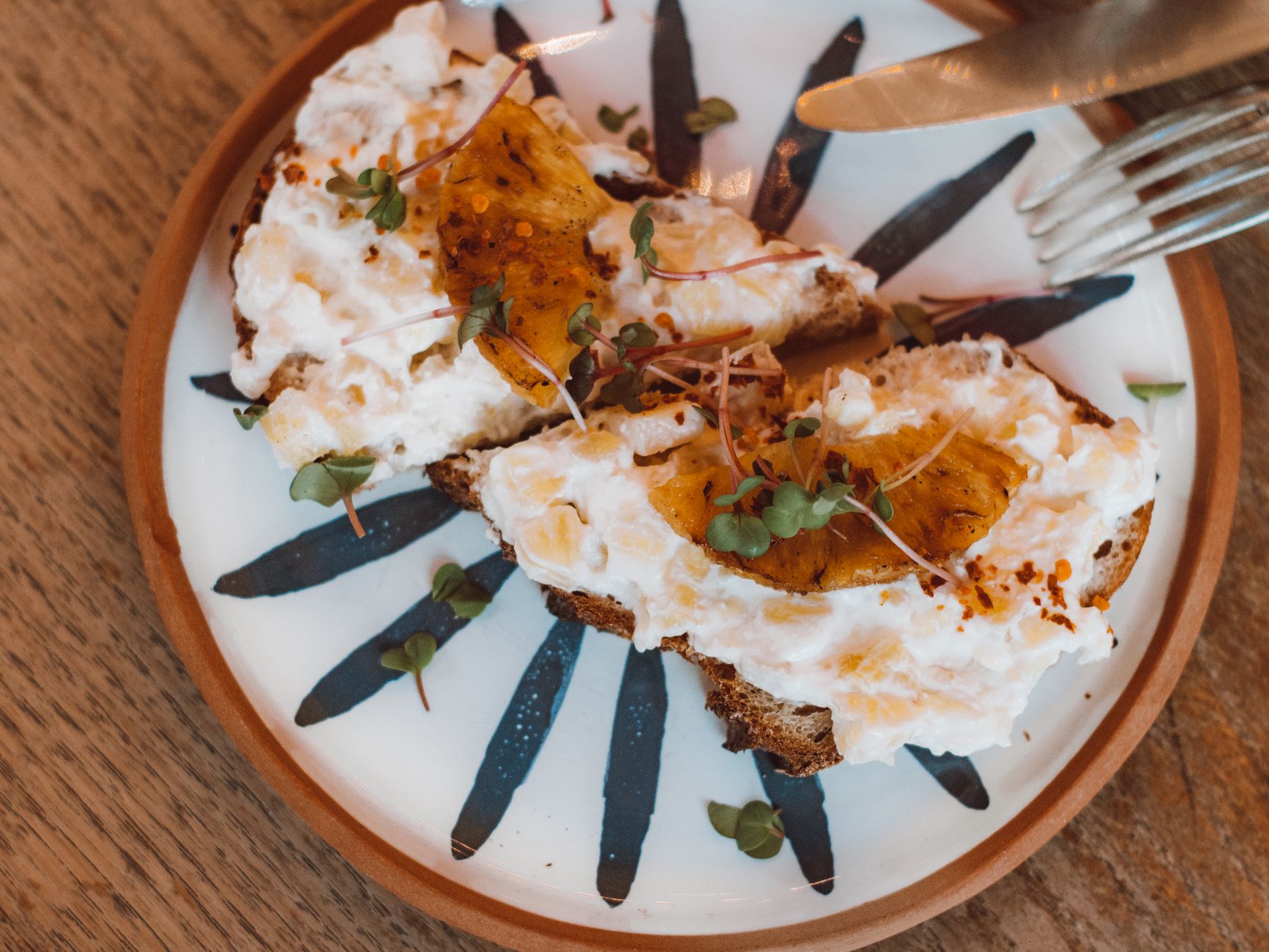 Honey Ricotta Toast
