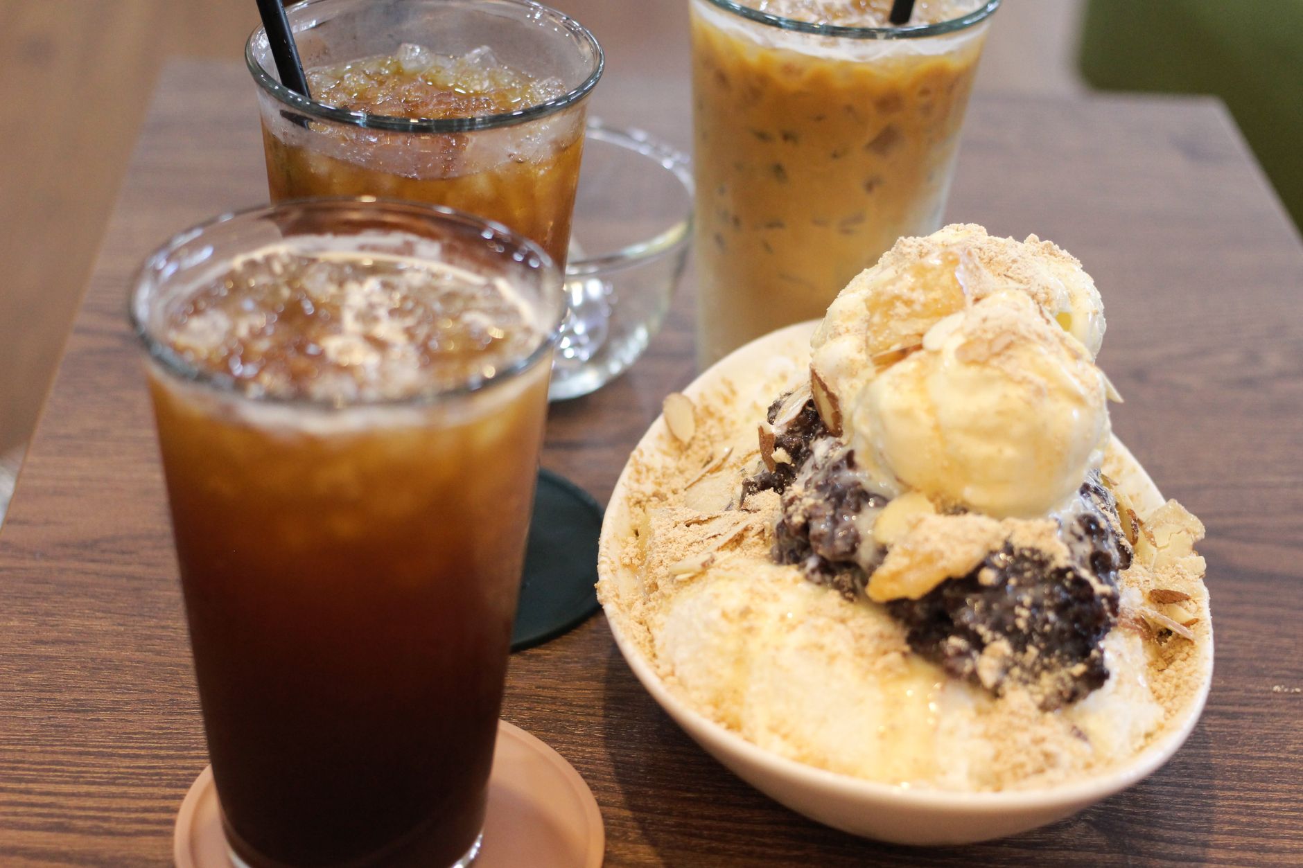 Ice Cream Sundae with Cookie Crumbles