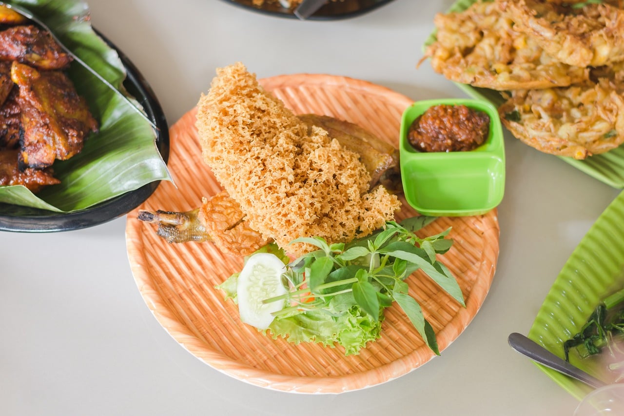 Indonesian Grilled Fish with Peanut Sauce