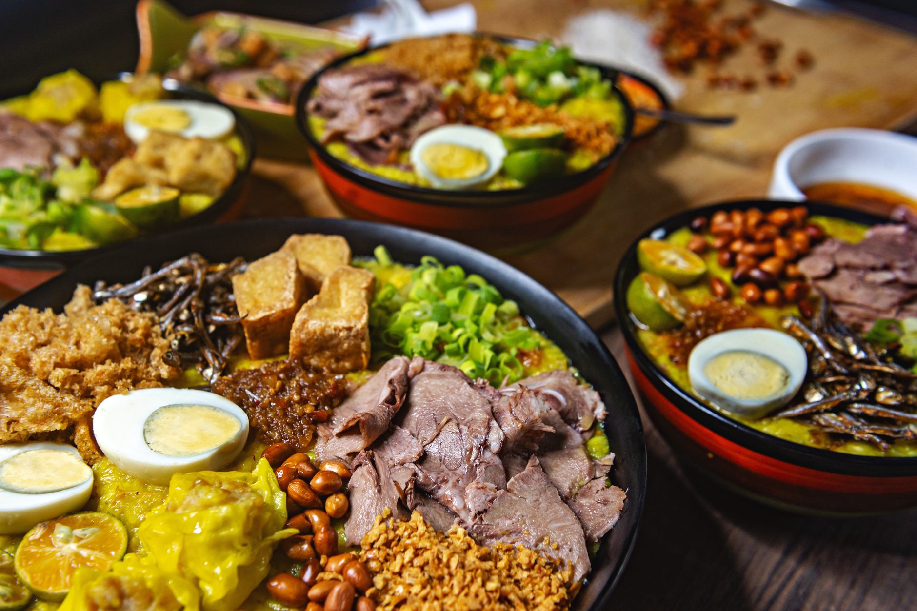 Indonesian Mixed Rice Platter
