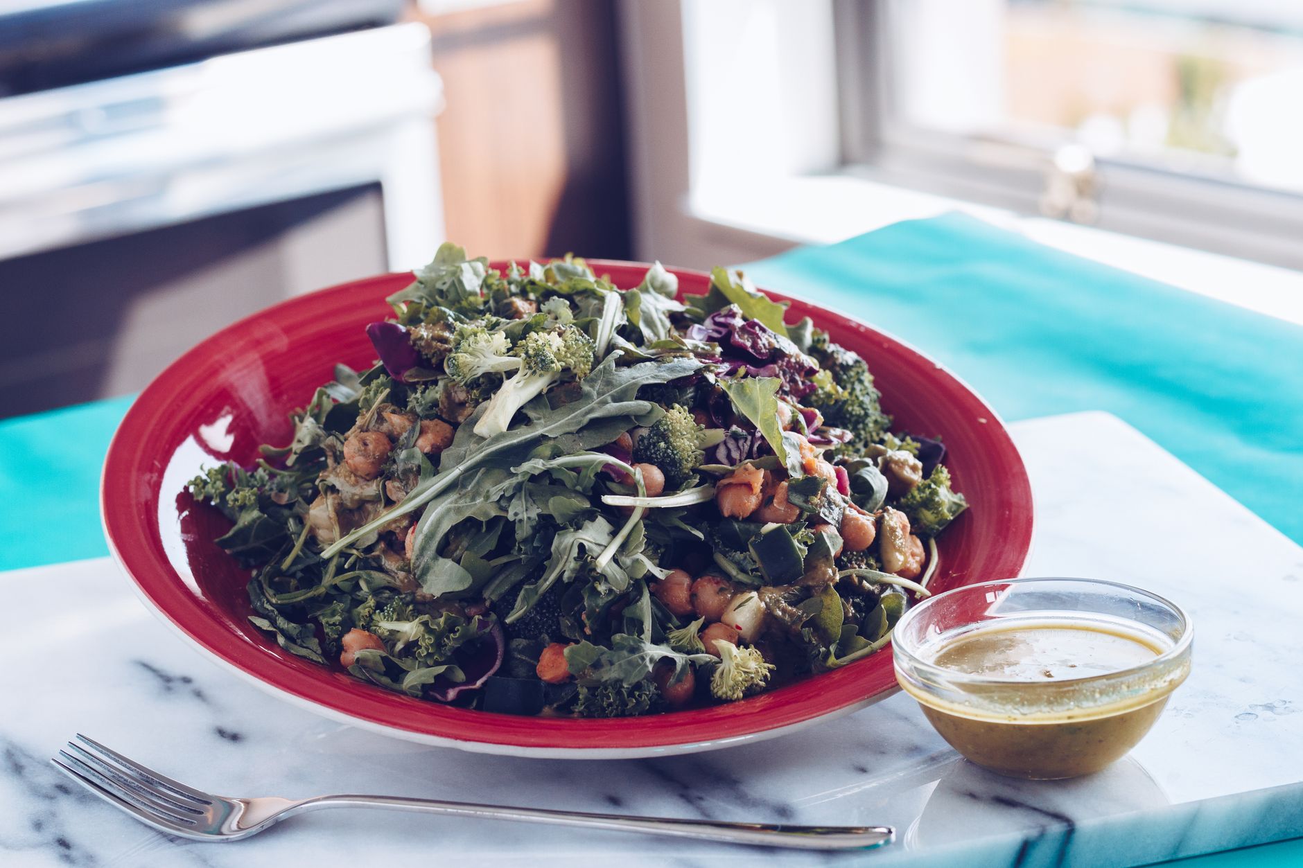 Kale and Chickpea Salad