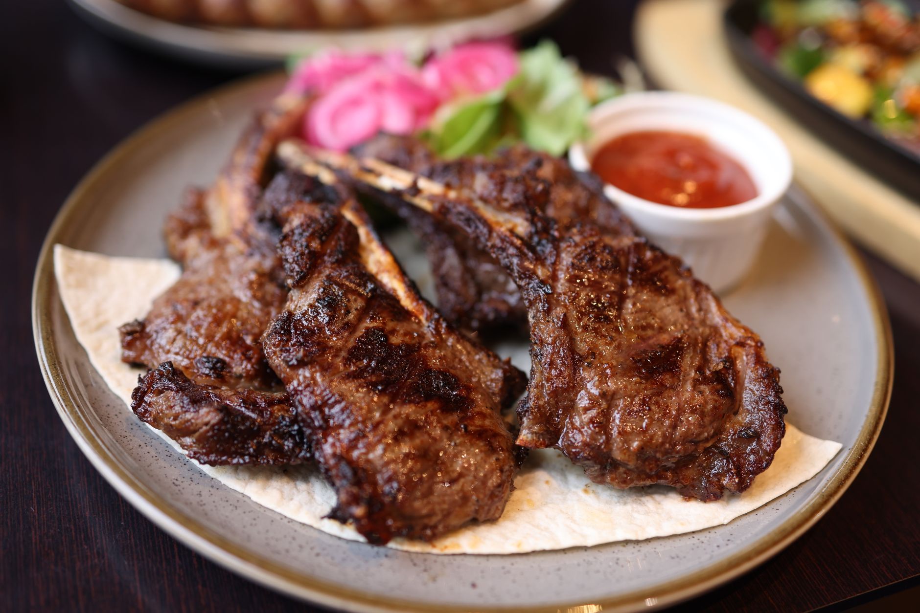 Kashmiri lamb chops