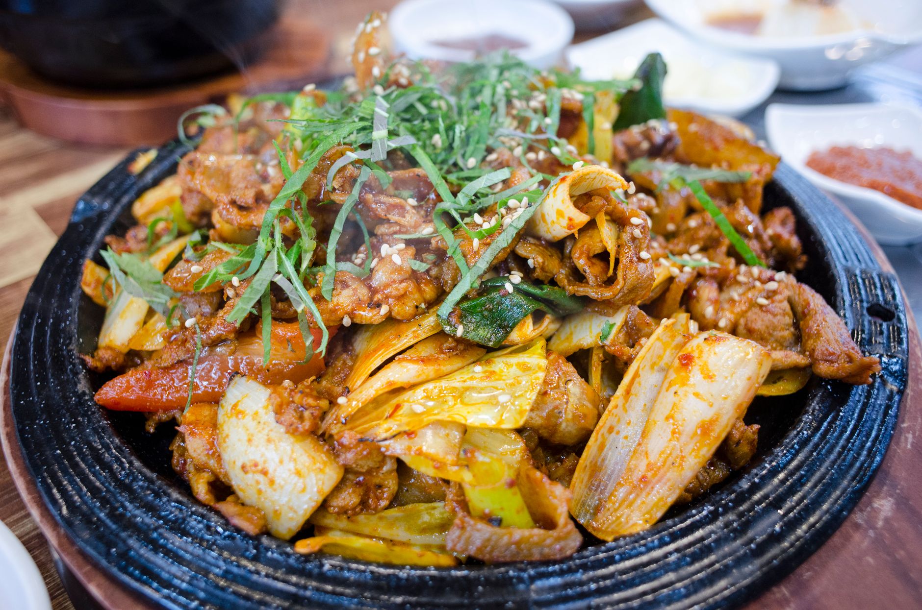 Korean Stir-fried Pork with Vegetables