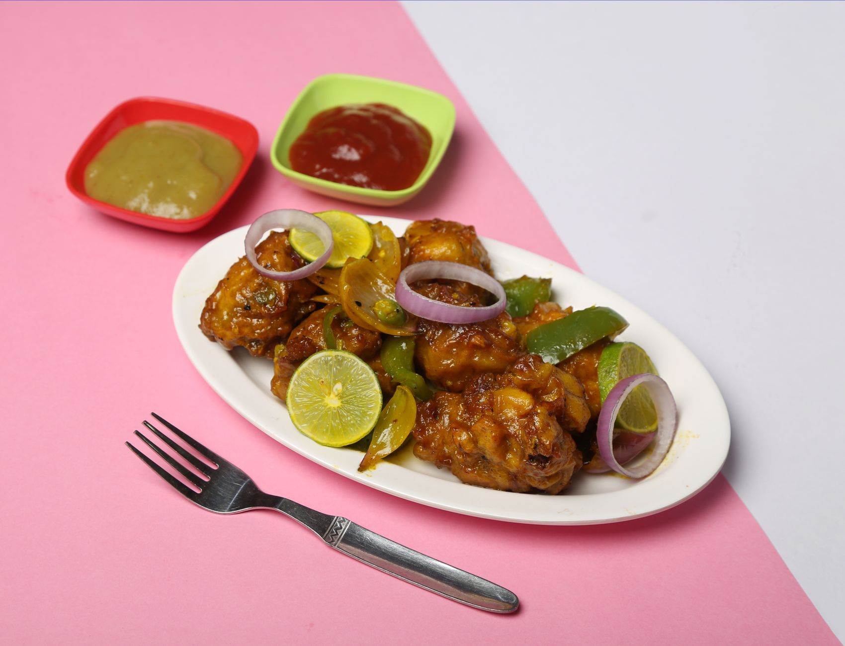 Lemon Garlic Chicken Wings