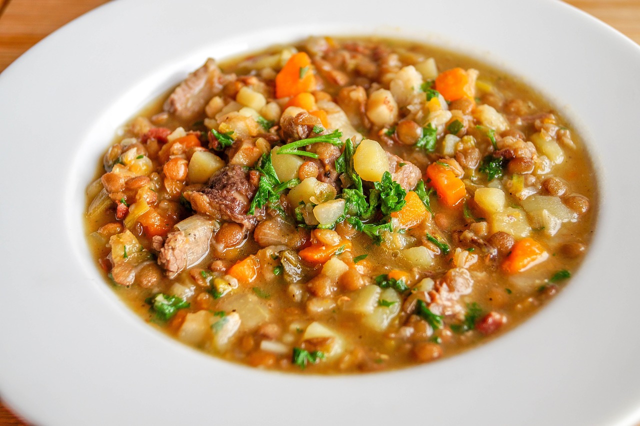Lentil Stew with Meat