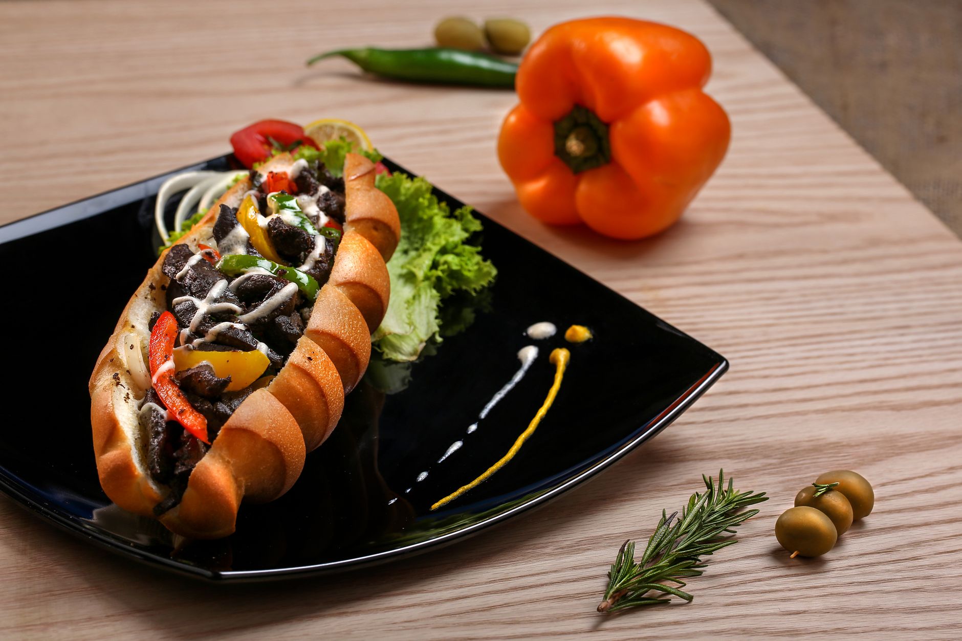 Loaded Hot Dog