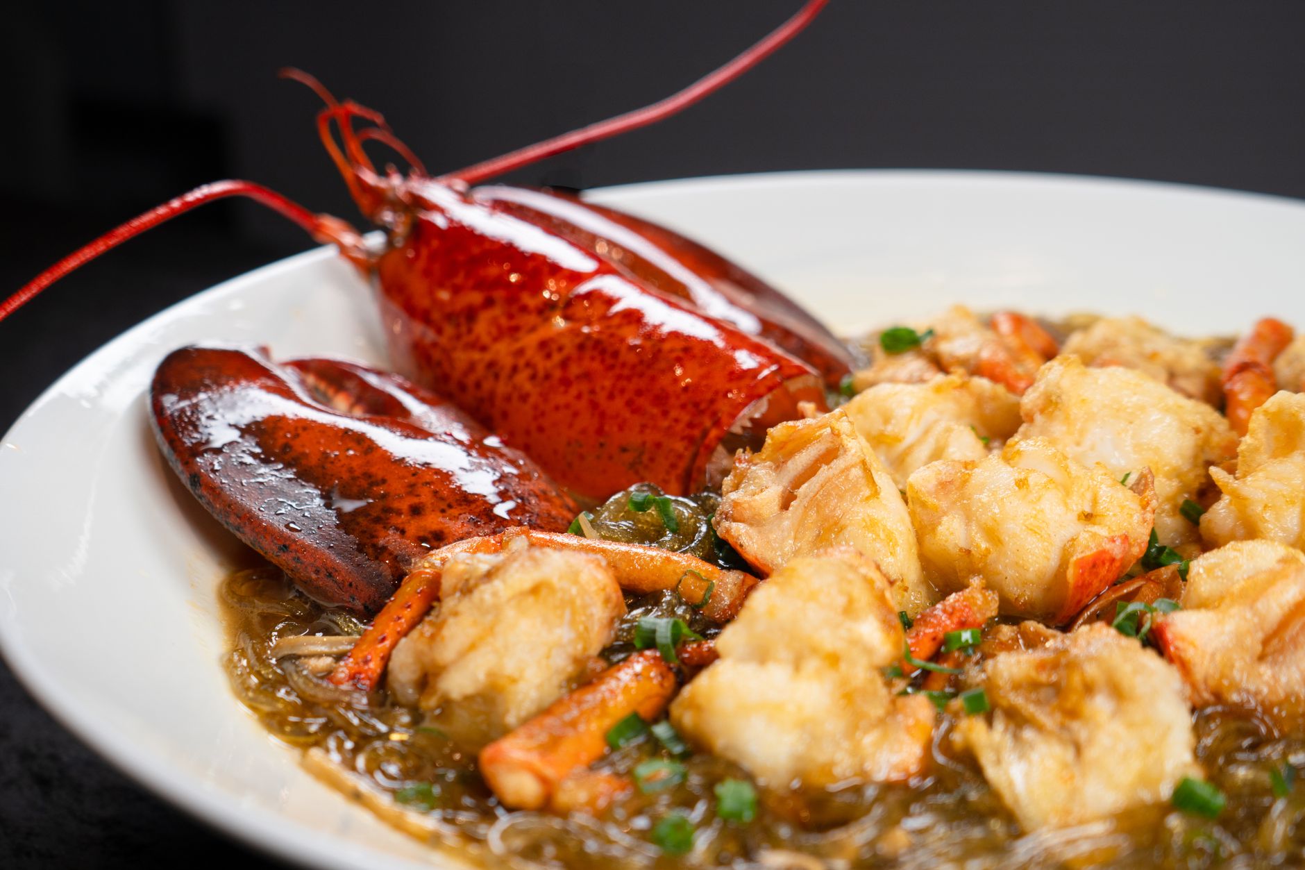 Lobster Stir-Fry Noodles