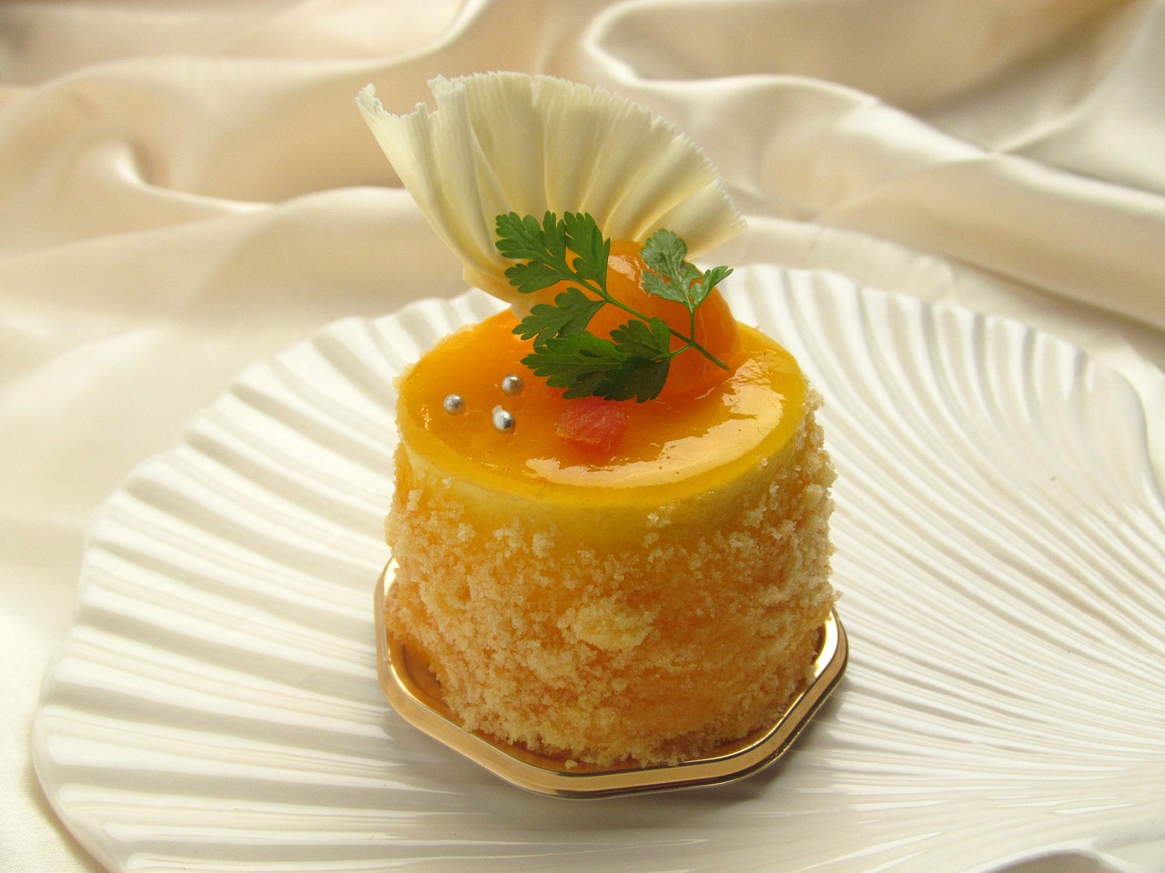 Mango Mousse Cake