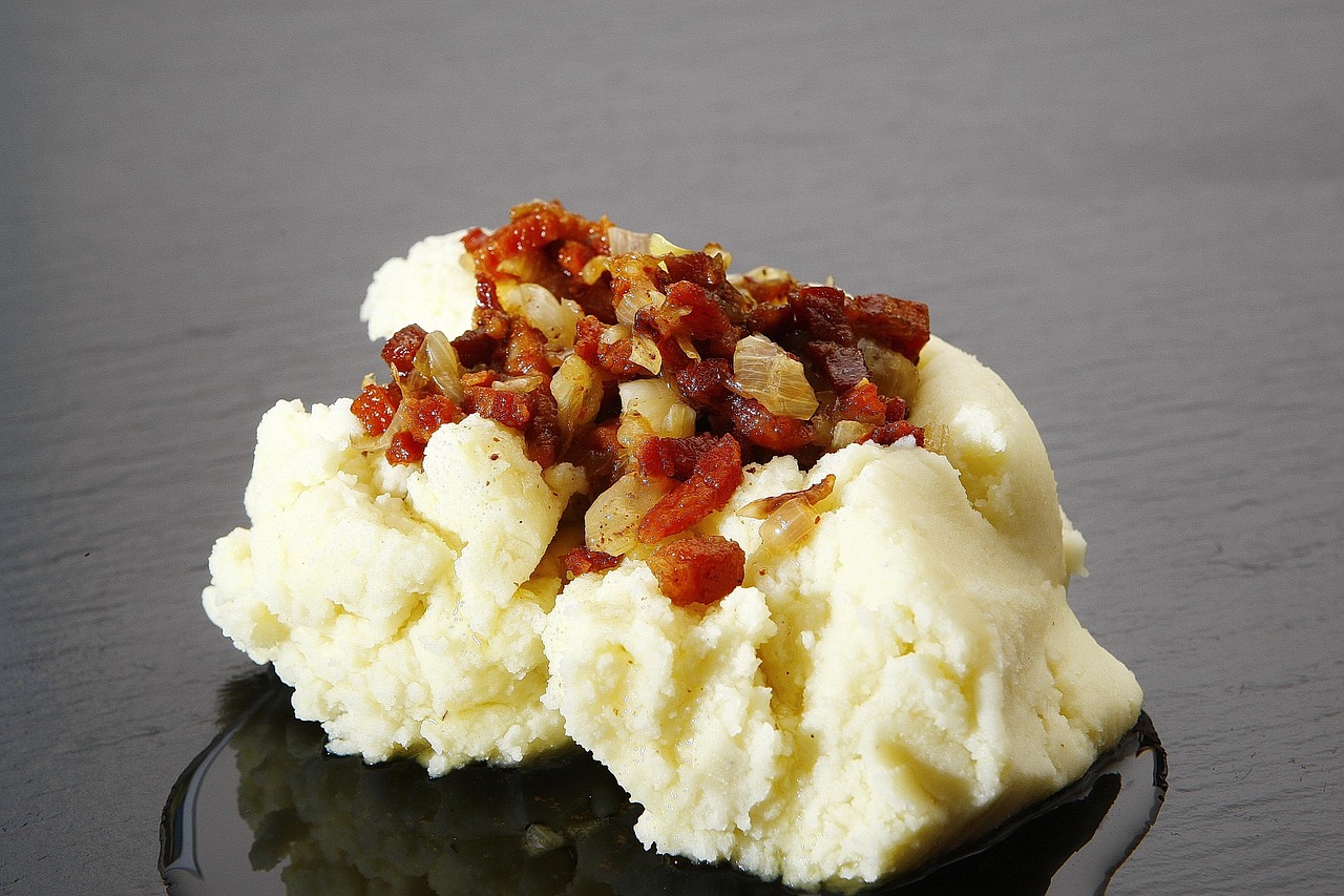 Mashed Potatoes with Bacon