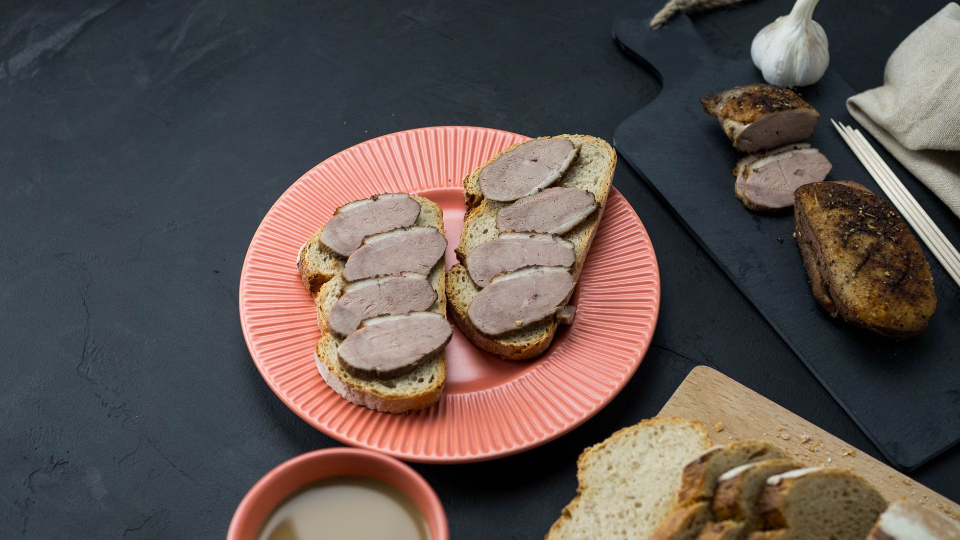 Meat and Bread Sandwiches