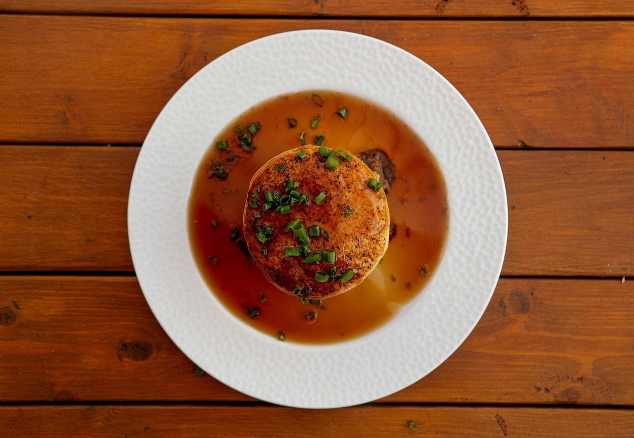Meat Croquette with Gravy