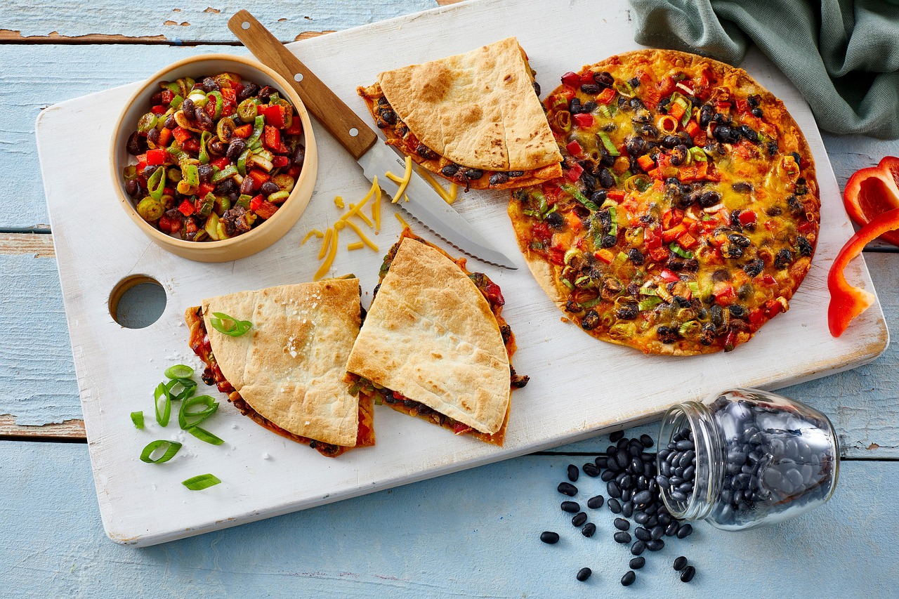 Mexican-style Tortilla Pizza