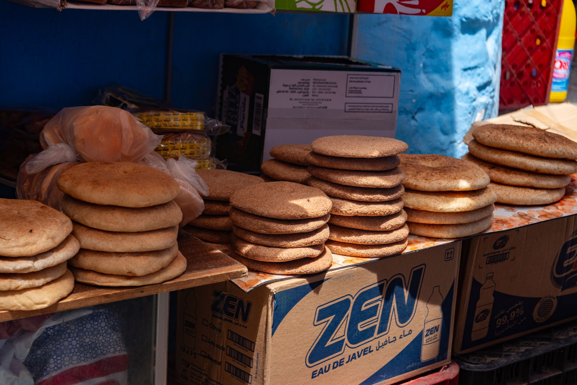 Moroccan Msemen Flatbread