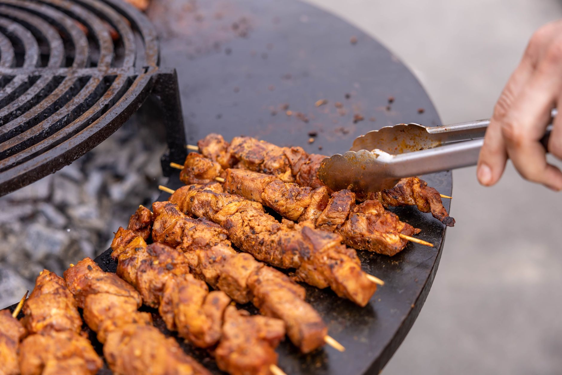 Moroccan-style Grilled Lamb Skewers