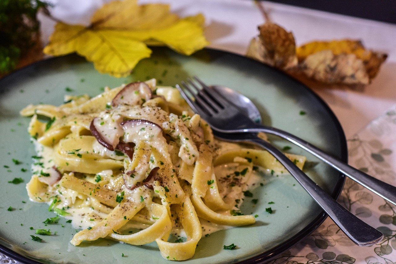 Mushroom Pasta