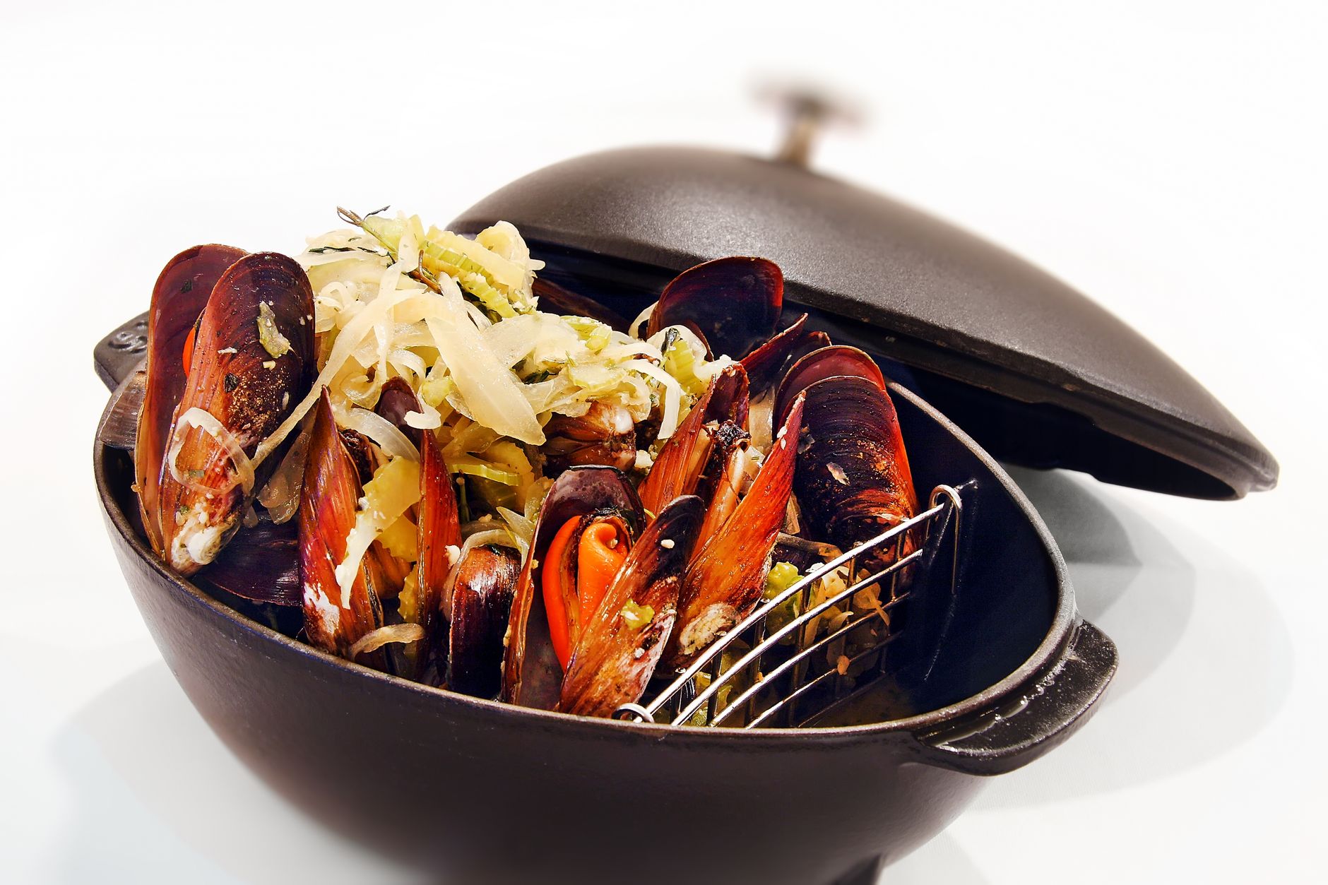 Mussels in White Wine Sauce