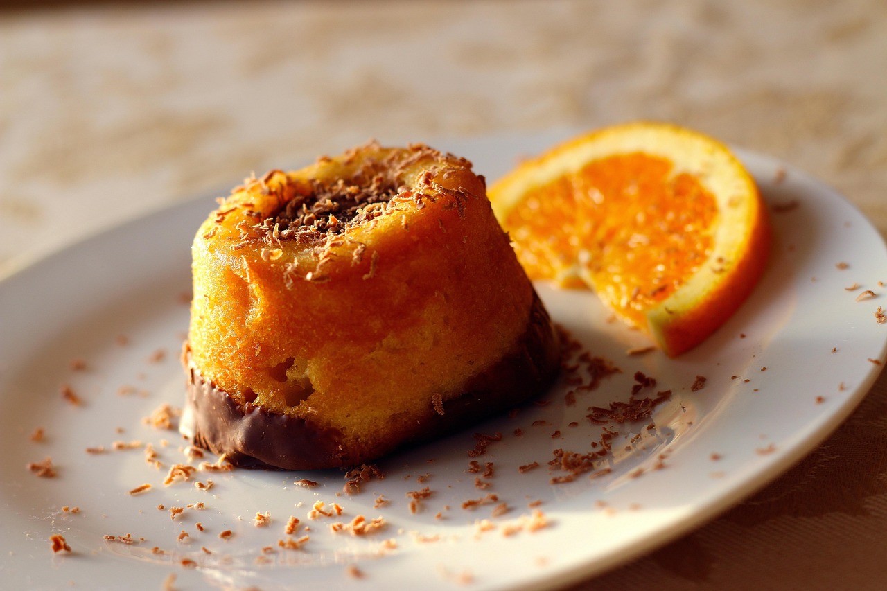 Orange and Dulce De Leche Cake