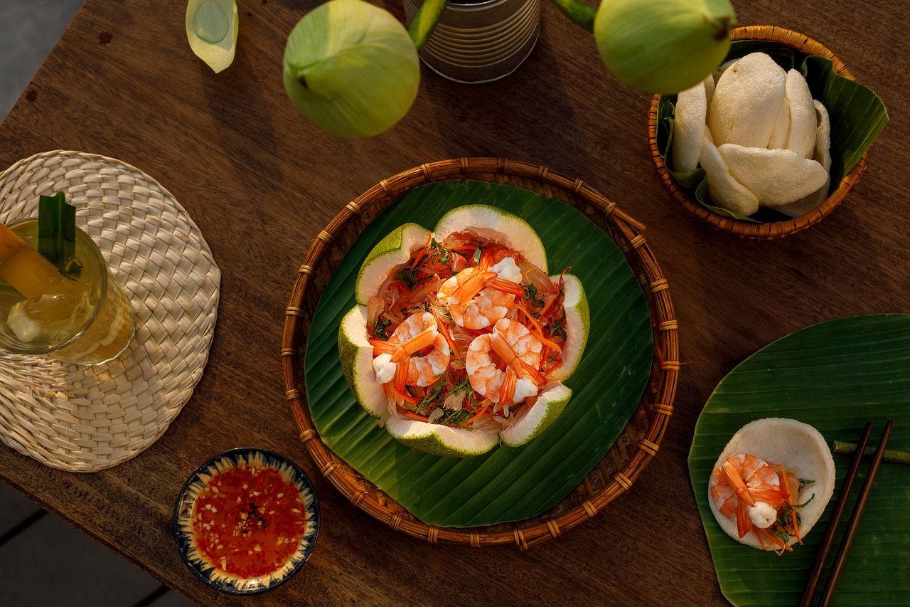 Papaya Shrimp Salad
