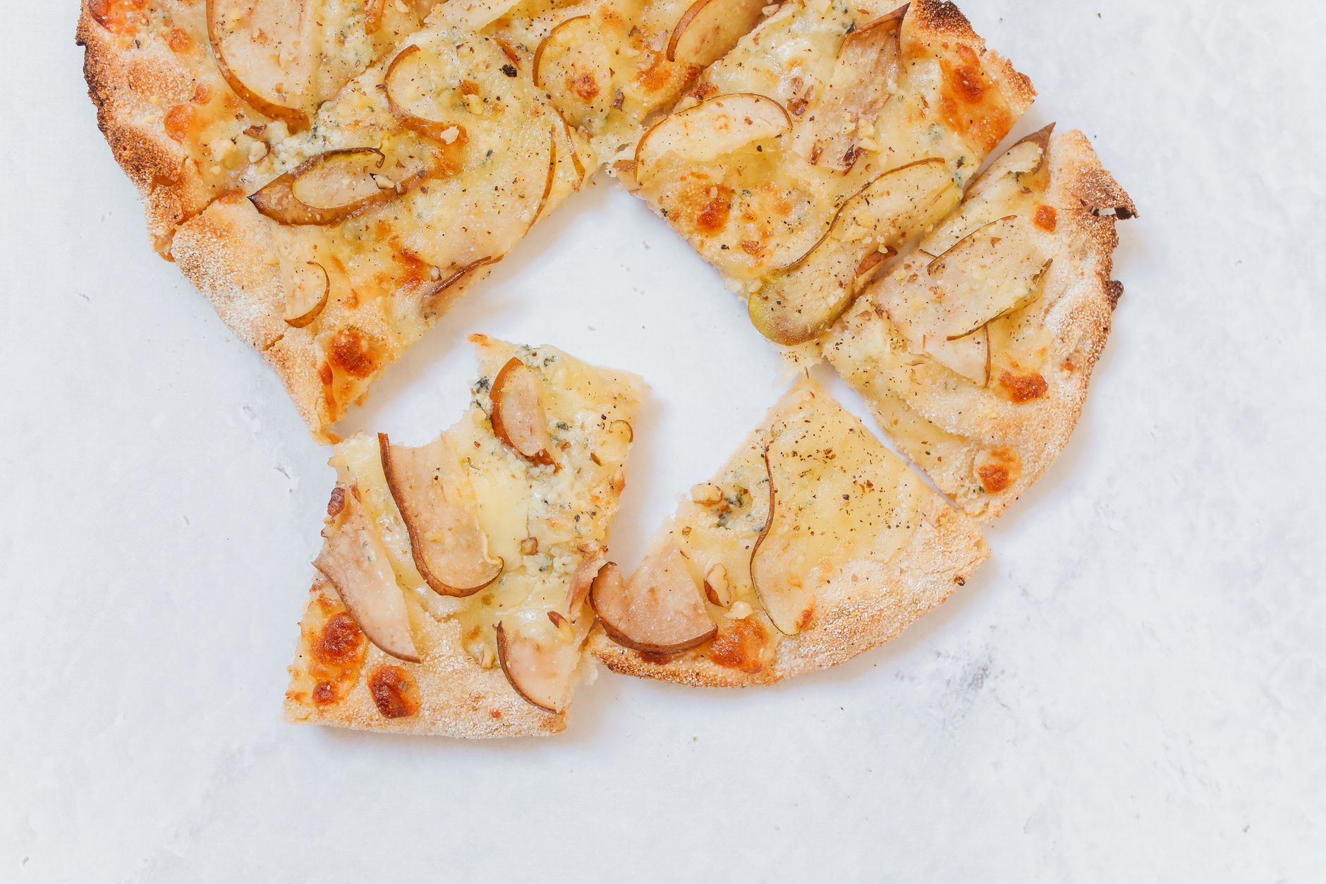 Pear and Blue Cheese Pizza