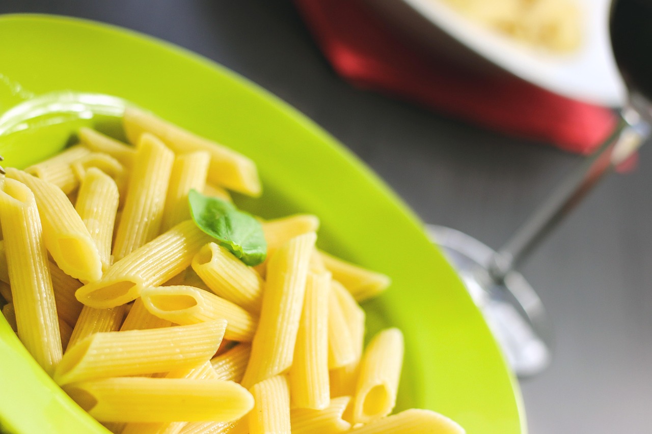 Penne Pasta with Basil