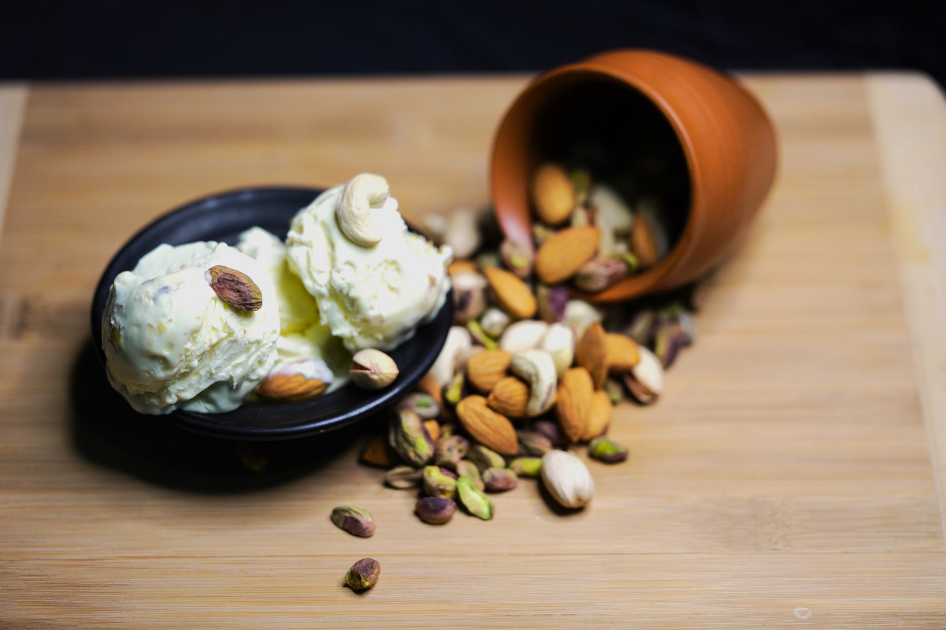 Persian Ice Cream with Nuts