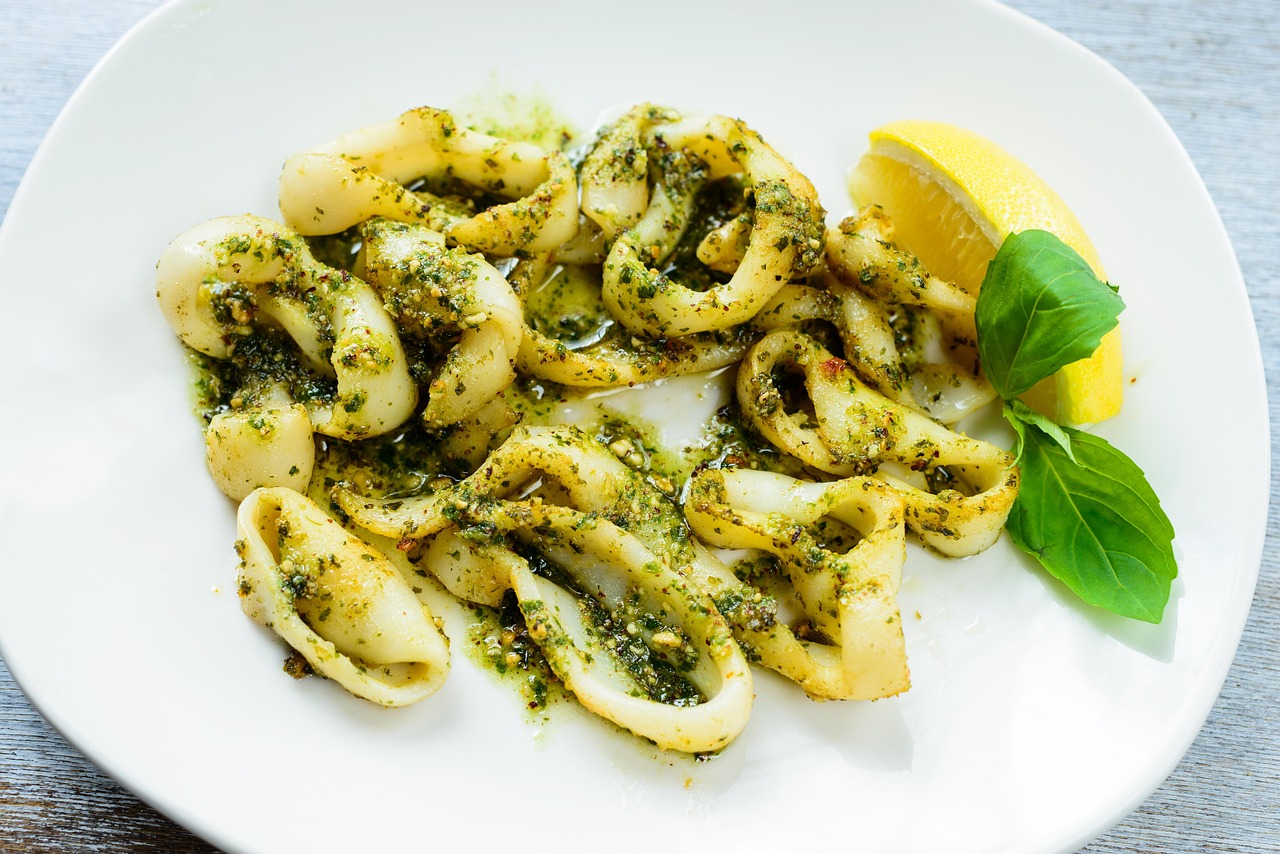 Pesto Calamari
