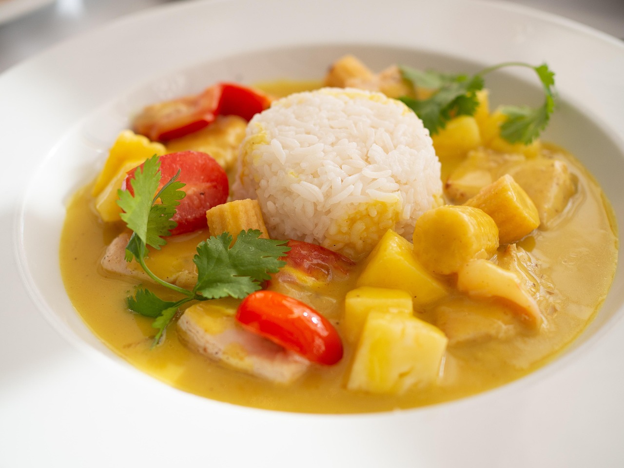 Pineapple Chicken Curry