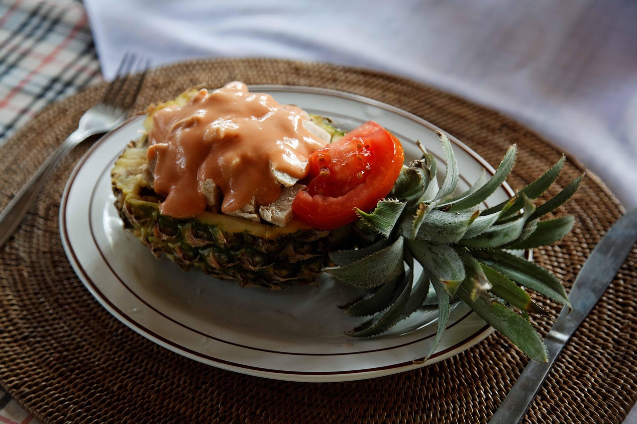 Pineapple Chicken with Sauce