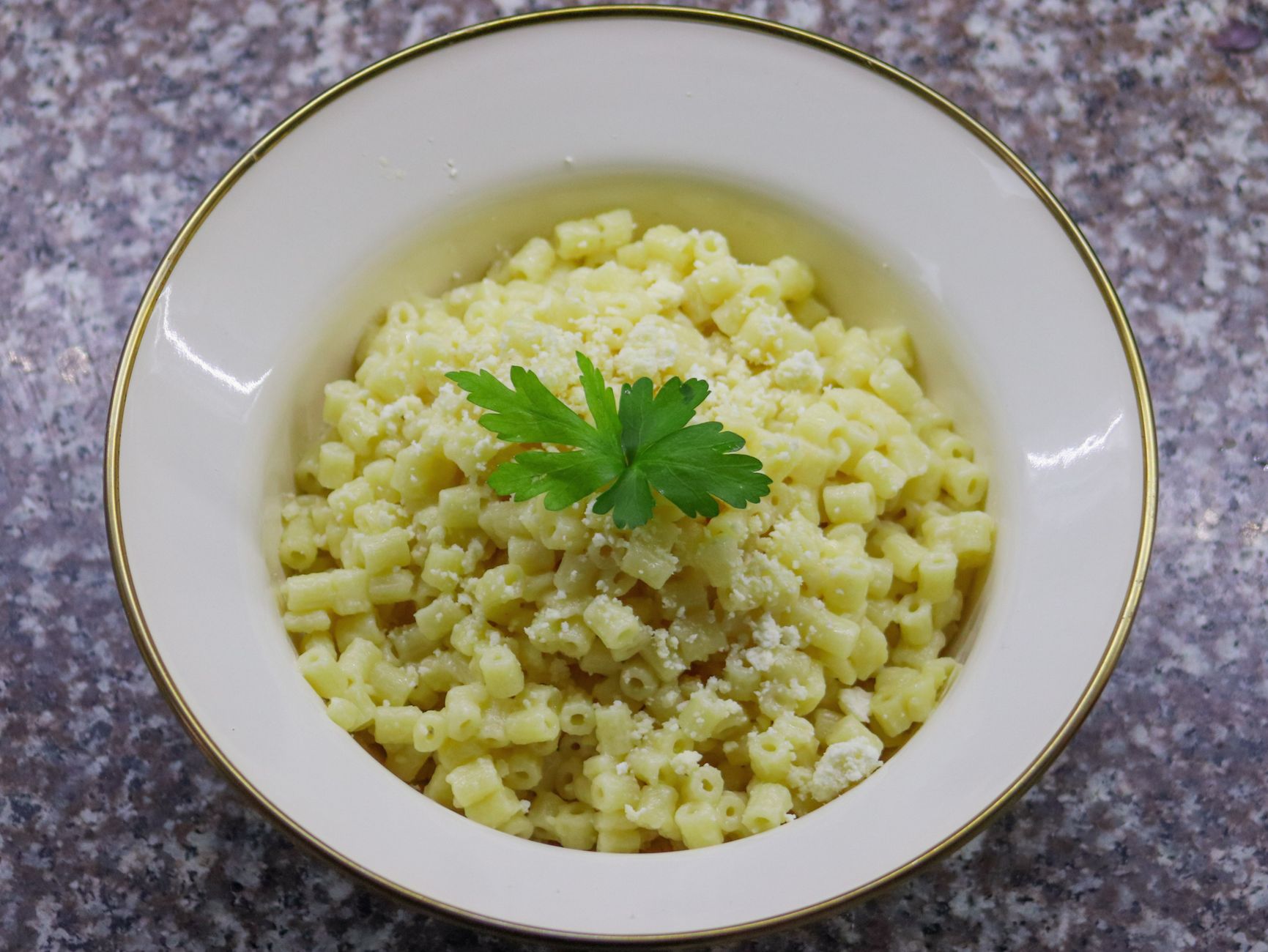 Potato and Cheese Pasta