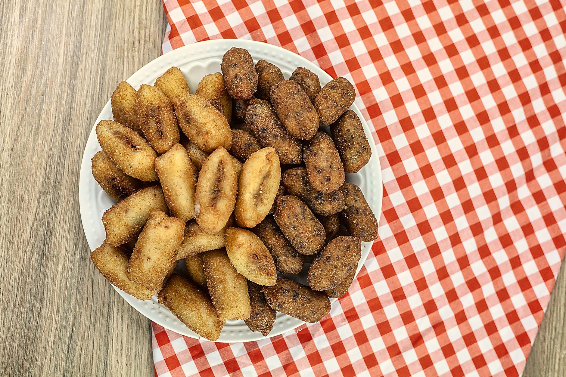 Potato Croquettes and Meat Croquettes
