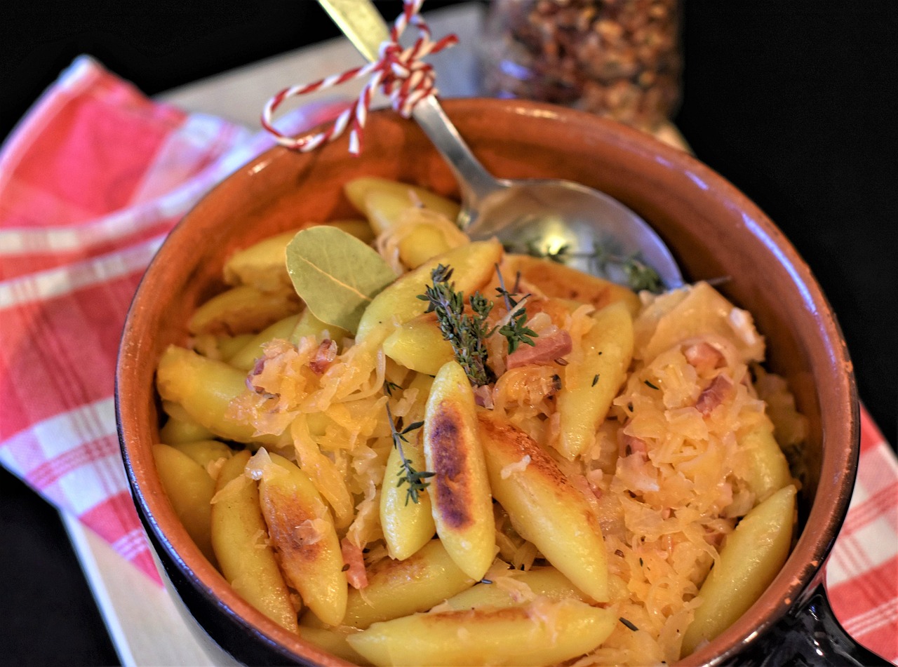 Potato Gratin with Onions and Herbs