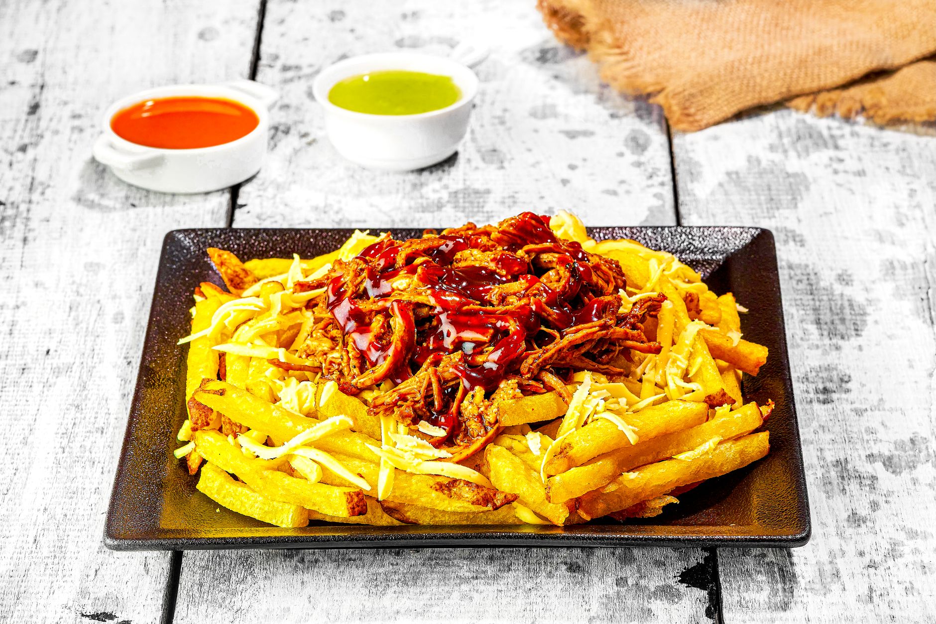 Pulled Chicken Fries
