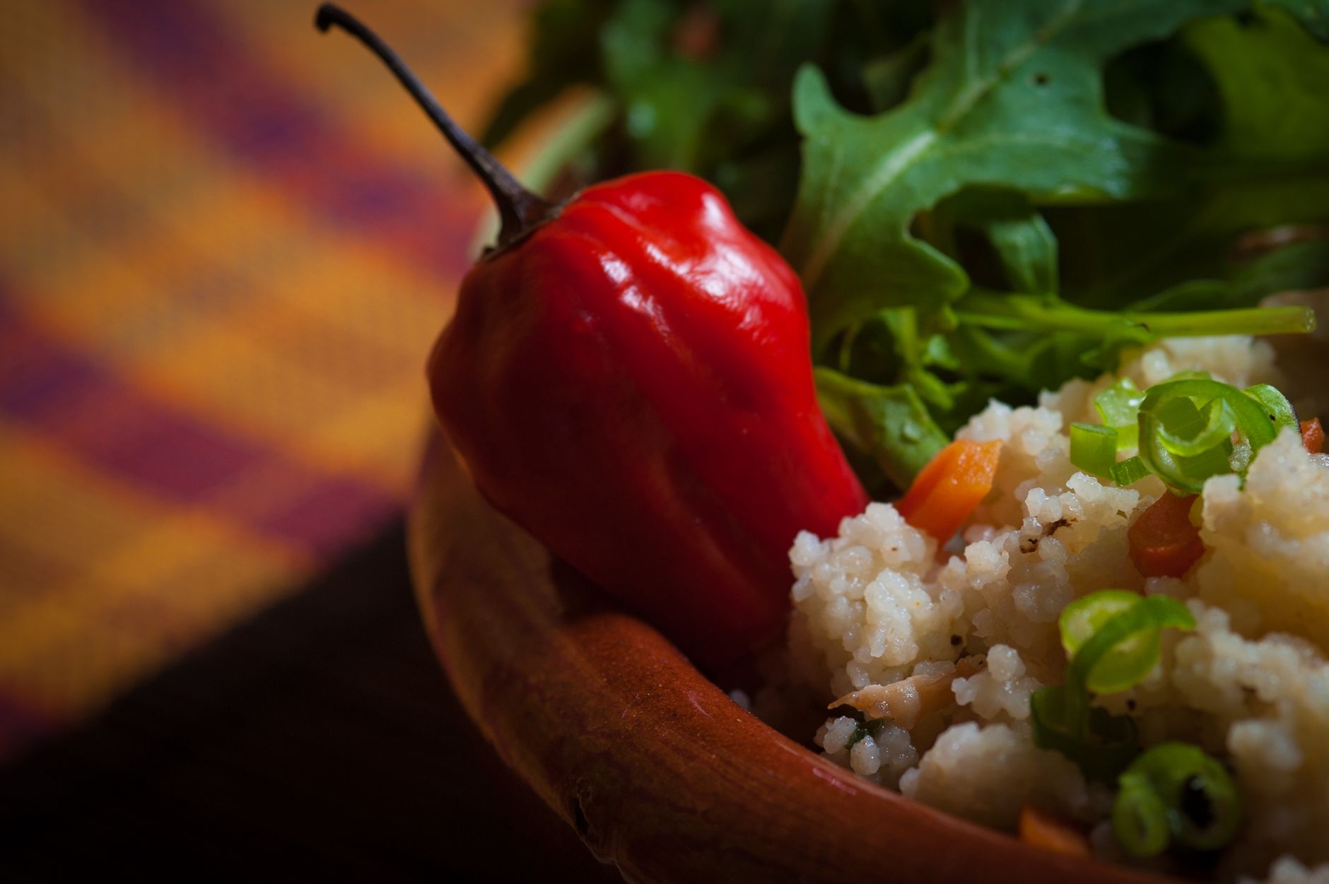 Quinoa Salad with Herbs and Chili