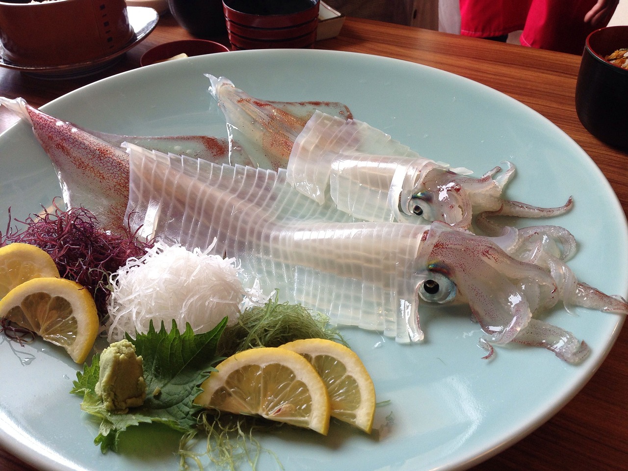 Raw Squid Sashimi