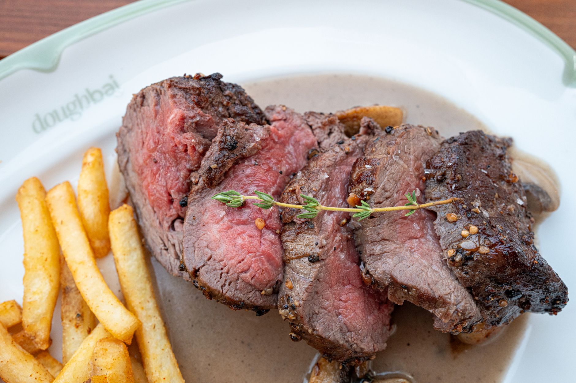 Roast Beef with Gravy and Fries