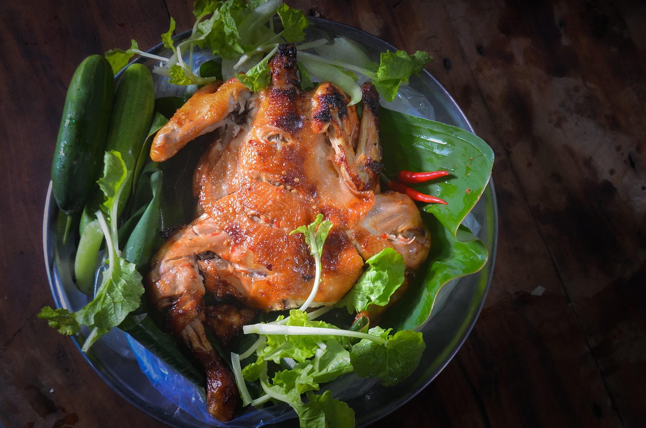 Roast Chicken with Herbs and Vegetables
