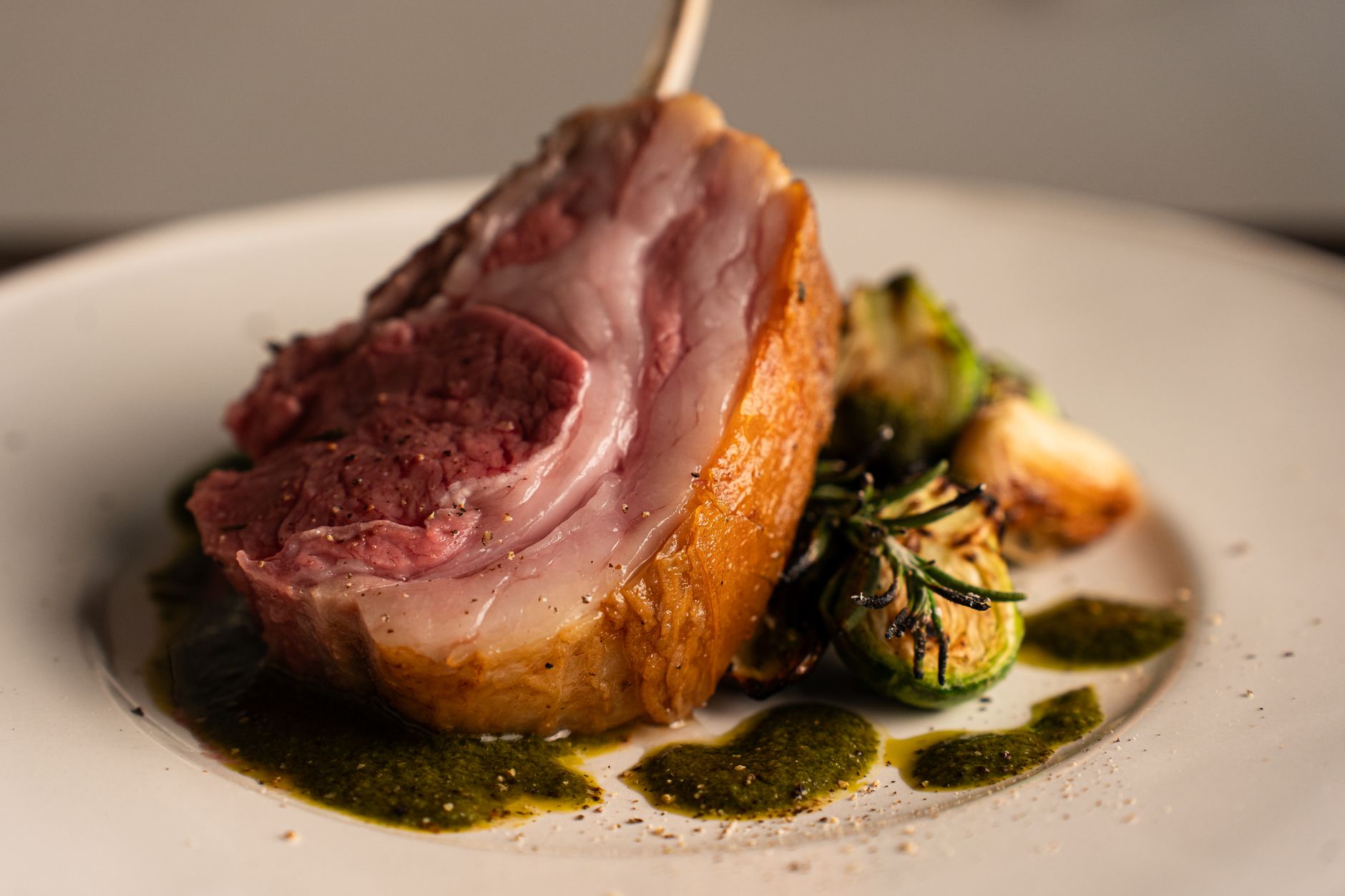 Roast Lamb with Herbs and Vegetables