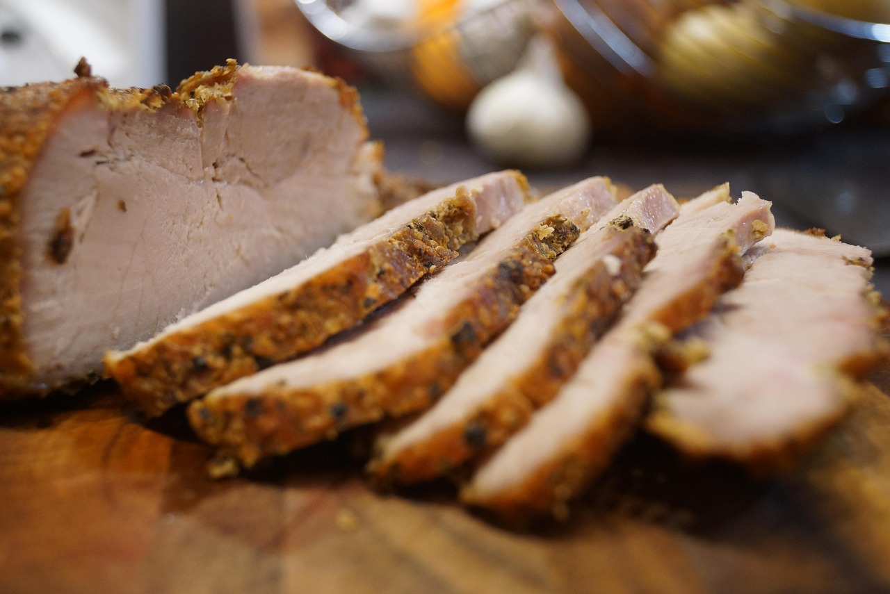 Roast Pork with Herb Crust