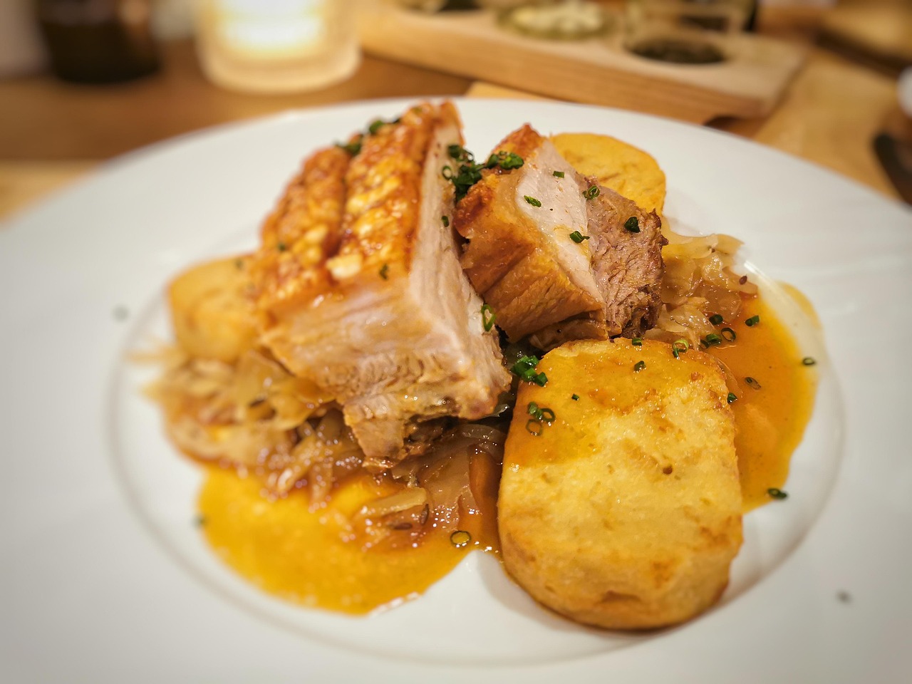 Roast Pork with Potatoes and Onions