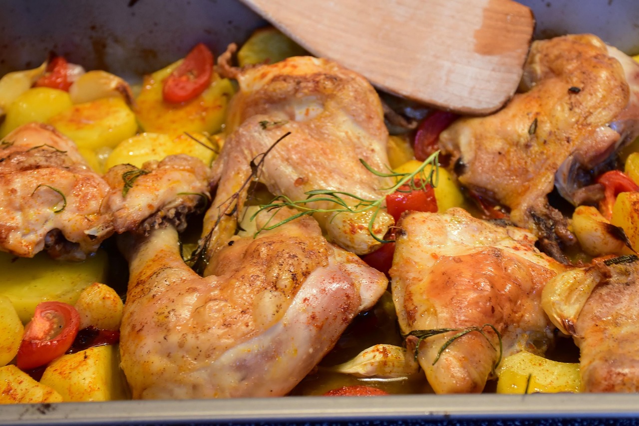Roasted Chicken with Lemon and Herbs