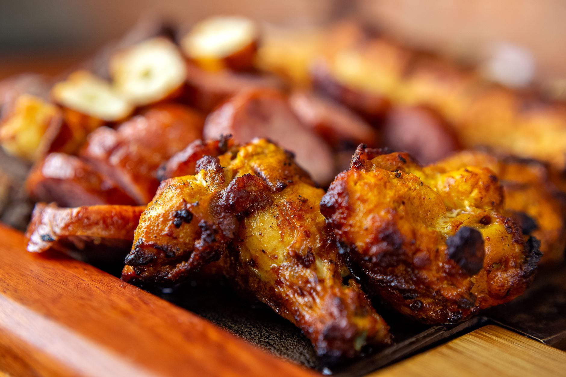 Roasted Chicken with Potatoes and Sausage