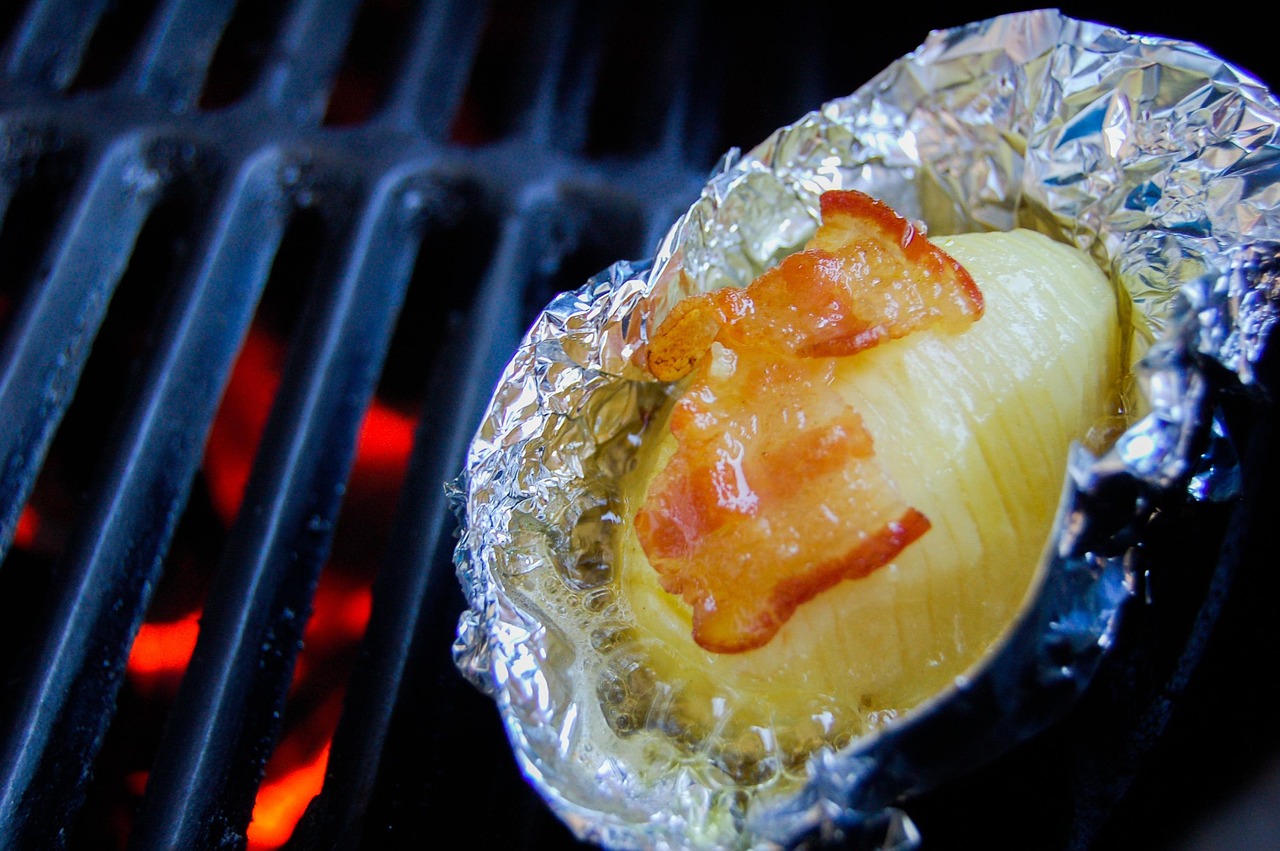 Roasted Garlic with Bacon